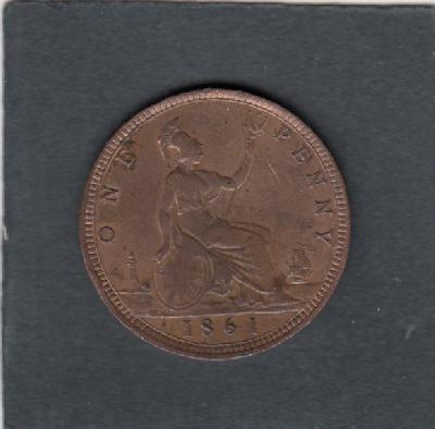 Beschrijving: 1 Penny  VICTORIA 